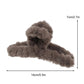 [Clearance] - Plush Faux Fur Hair Claw