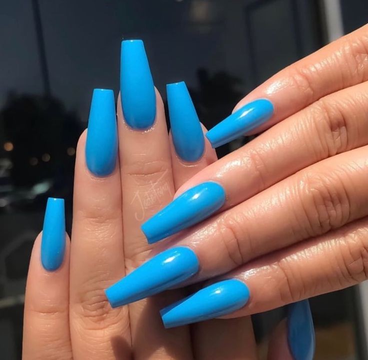 Glossy Ballerina- Azure- BAL26