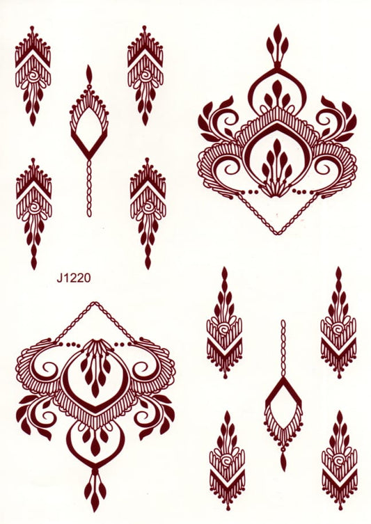 Henna Tattoo - J1220