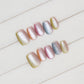 Purely Handmade 10 PCs Nail Set- T025