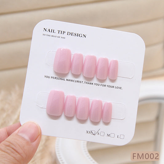 Purely Handmade 10 PCs Nail Set- T002