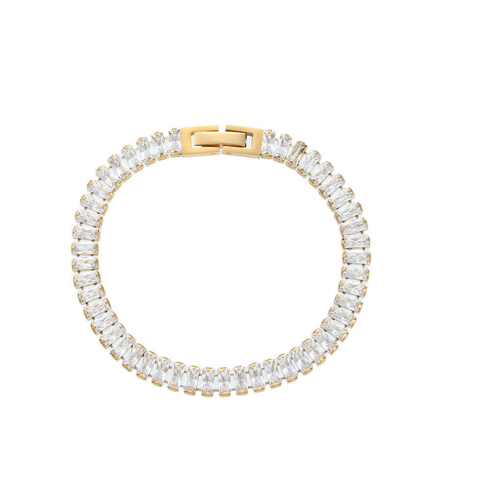 Crystal Orbit Bracelet- 18K