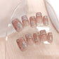 Purely Handmade 10 PCs Nail Set- T028