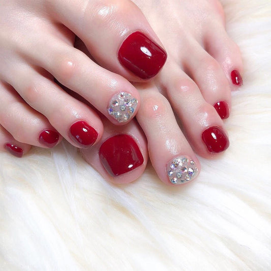 Toe Nails- Red- JP1181