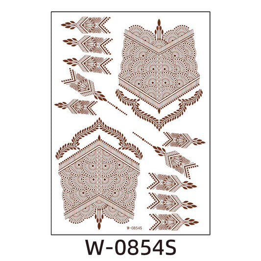 Henna Tattoo - W-0854S