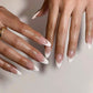 Almond French Nails- JP2418