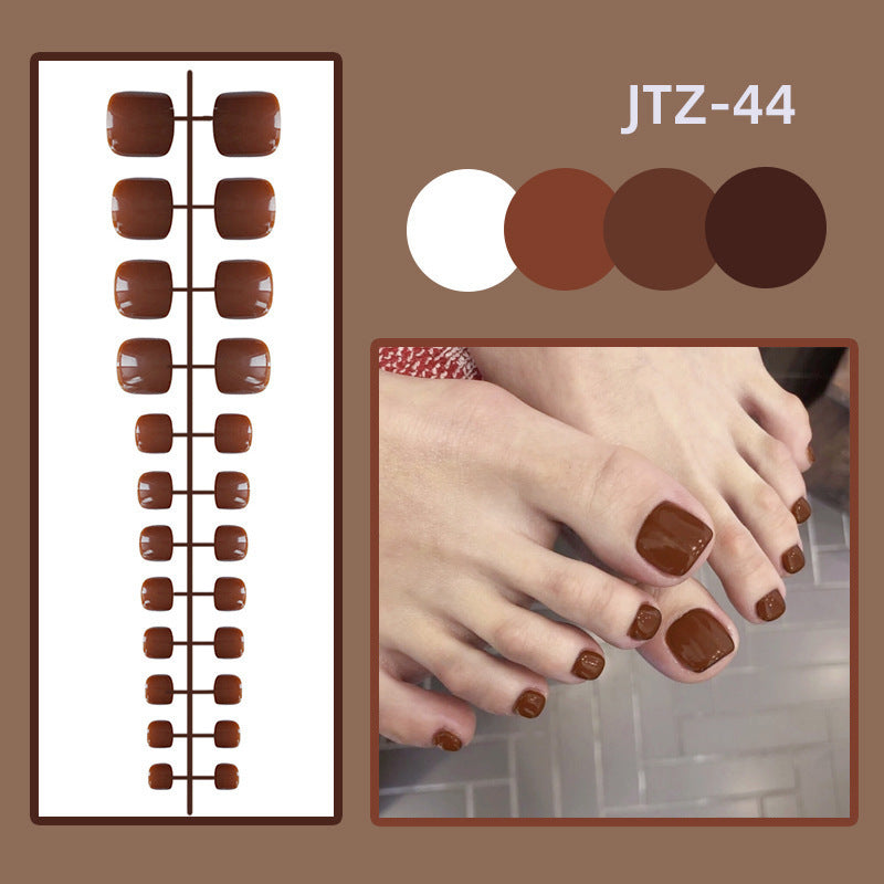 Toe Nails- Chocolate - JTZ44