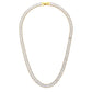 Crystal Orbit Necklace- 18K