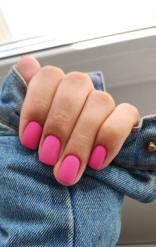 Matte Short Square- Barbie - SS30