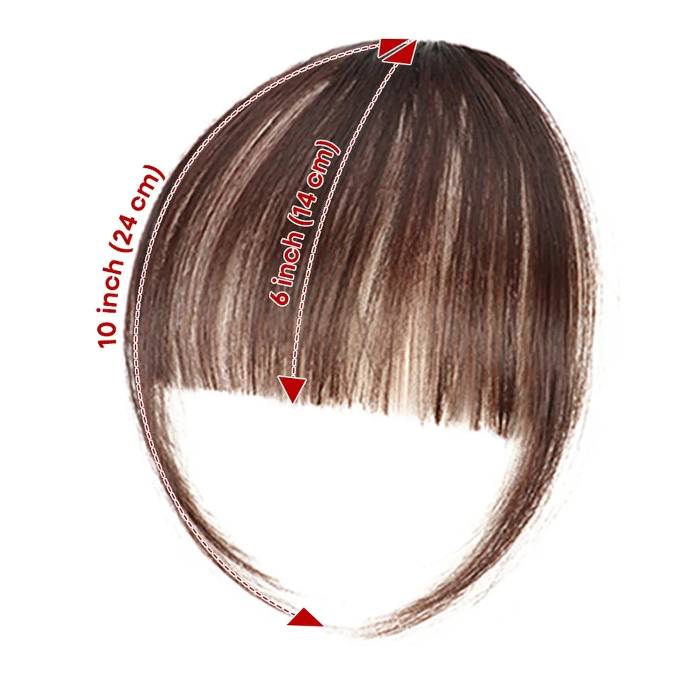 [Clearance] - Fake Clip On Bangs/ Fringes Hair Extensions