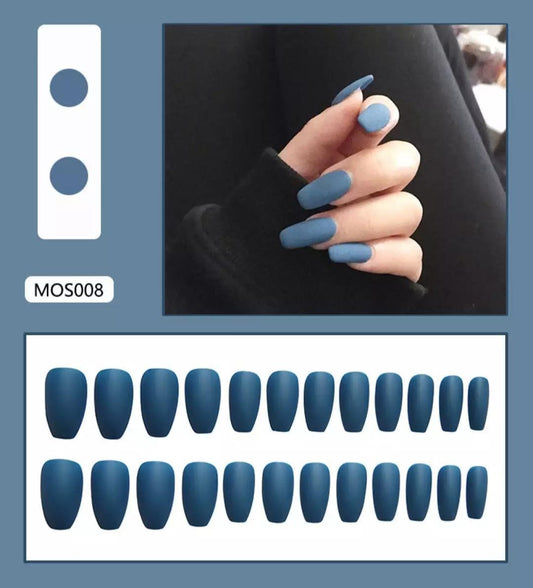 Matte Coffin French Blue- CM08