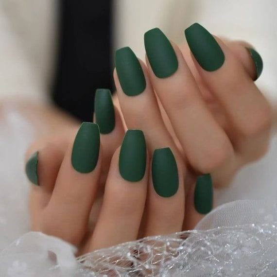 Matte Coffin Dark Green- CM07