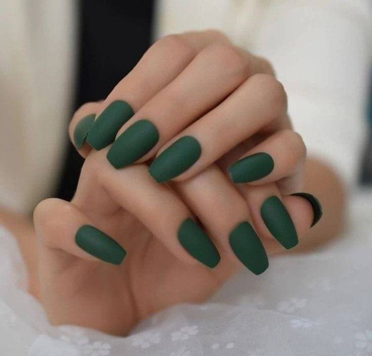 Matte Coffin Dark Green- CM07